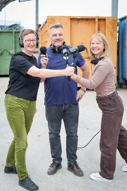 Sonja Glatzel, Johannes Weninger und Petra Höllbacher. | Foto: Umwelt Profis Braunau