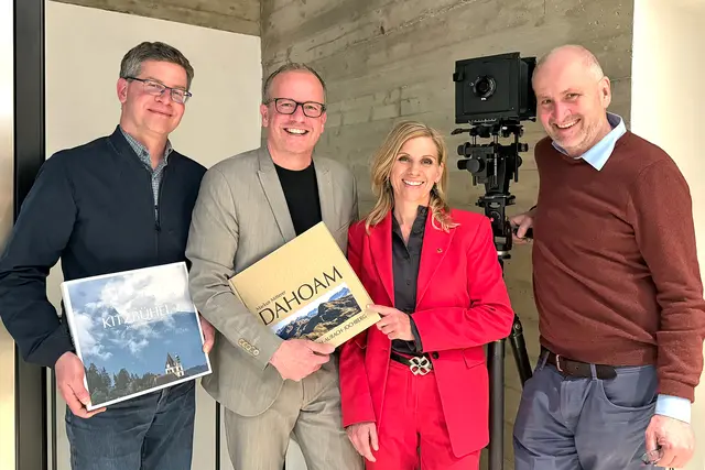 Michael Rainer, Markus Mitterer, LA Kathrin Brugger, Wido Sieberer. | Foto: Katharina Staffner