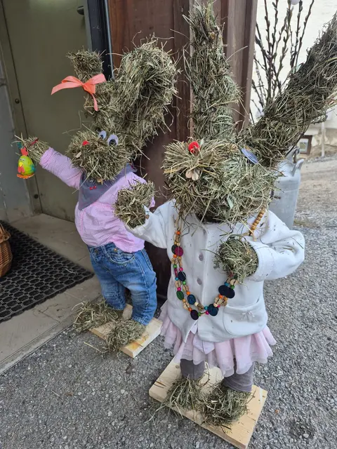 Jeder Hase war in Edelschrott war ein kleines Unikat. | Foto: Holzmann