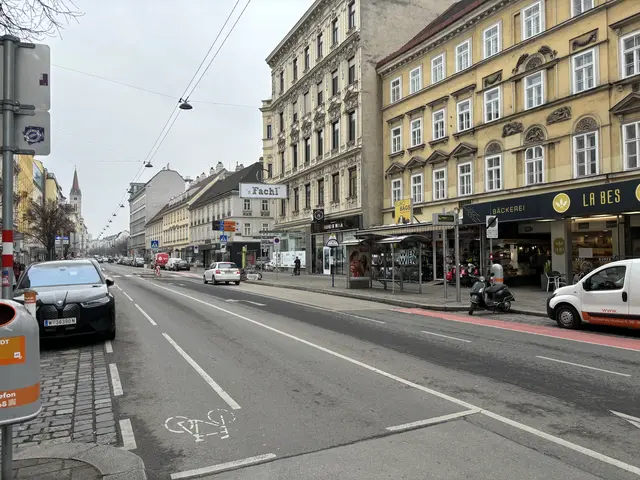Der Antrag für Tempo 30 auf der Hauptstraße wurde im zuständigen Stadtratbüro abgelehnt. | Foto: Verena Kriechbaum/MeinBezirk