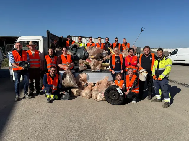 Die Mitarbeitenden der Stadtgemeinde schließen sich zusammen, um auf Dreck-weg-Tour zu gehen | Foto: Stadtgemeinde Neulengbach