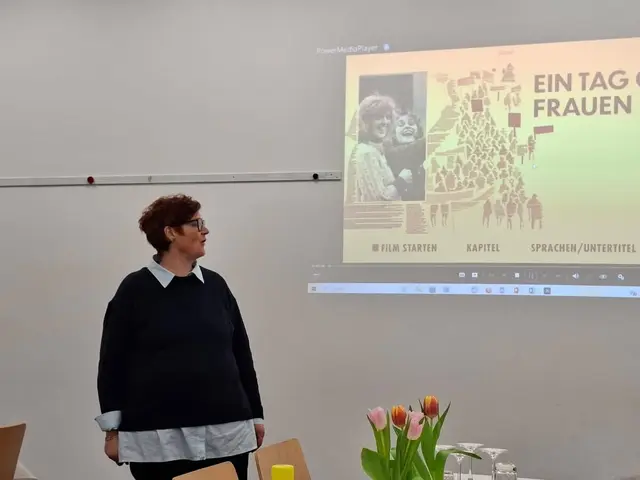 In Hirm wurde der Film "Ein Tag ohne Frauen gezeigt". | Foto: SPÖ Bezirk Mattersburg