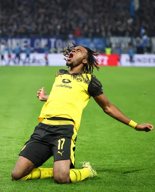 Carney Chukwuemeka von Borussia Dortmund spielt in Zukunft für Österreich.  | Foto: APA-Images / dpa / Christian Charisius
