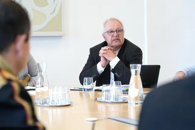 Hermann Gahr wurde bei der Generalversammlung einstimmig zum neuen Präsidenten des Tiroler Zivilschutzverbands gewählt. | Foto: Land Tirol/Trenker