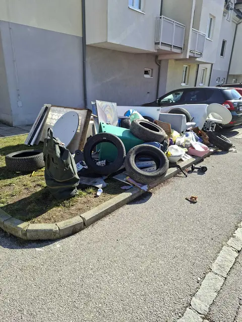 Drei Tage nach der Hausmüllentsorgung wurde "nachgelegt". | Foto: Horvath