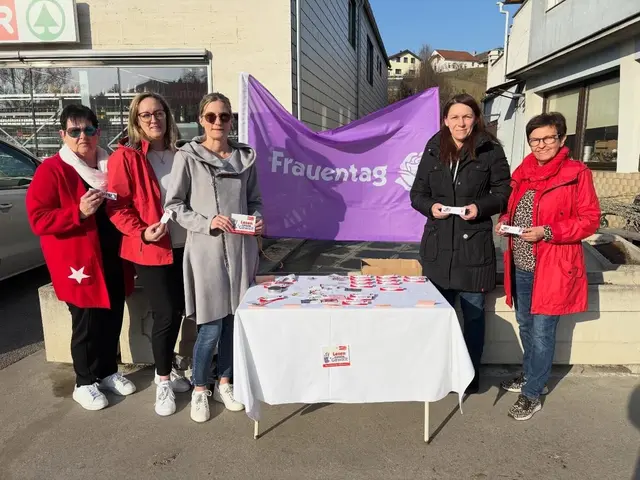 In Sieggraben fand eine Verteilaktion der SPÖ statt. | Foto: SPÖ Bezirk Mattersburg