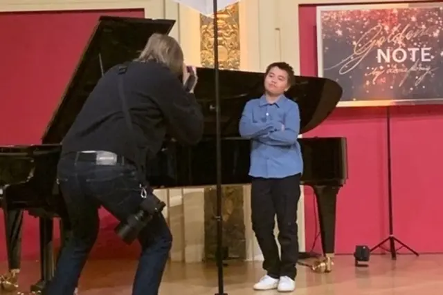 Die Vorbereitungen für den großen Auftritt von Lukas Maierhofer bei der ORF-Show "Die Goldene Note" laufen bereits auf Hochtouren. | Foto: MS