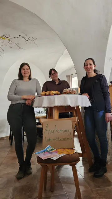 Anna Pribil, Daniela Grabner und Bernadette Leichtfried | Foto: Bildrechte Kultur- und Tourismusverein Gams