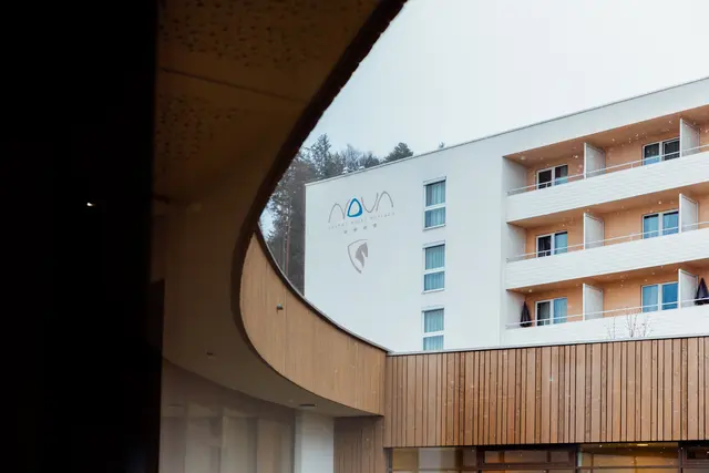 Die Möglichkeiten des Hotels NOVA wurde durch den Zubau enorm erweitert. | Foto: Hotel &amp; Therme NOVA/Rusk Video