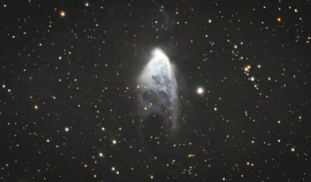 Hubbles veränderlicher Nebel im Sternbild Einhorn | Foto: Günter Kleinschuster