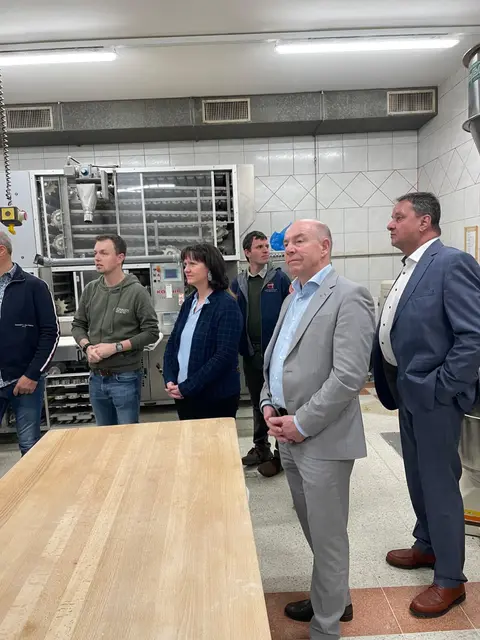 Betriebsbesuch Bäckerei Aschauer Pabneukirchen &amp; Neuwahlen Wirtschaftsbund Pabneukirchen.  | Foto: Sozial ADvantage Nikolas Schuhbauer
