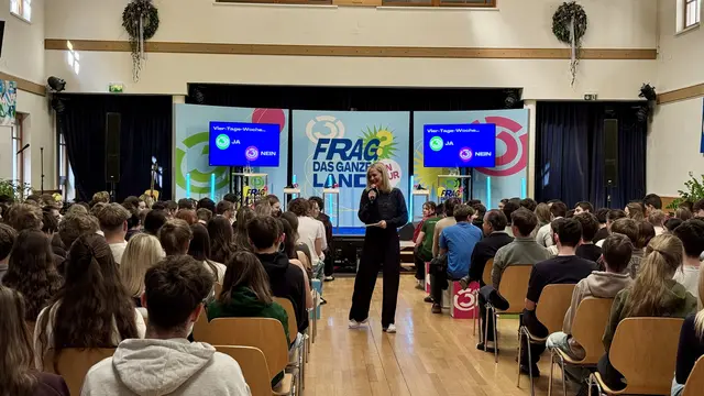 Foto: Frag das ganze Land“-Schultour.