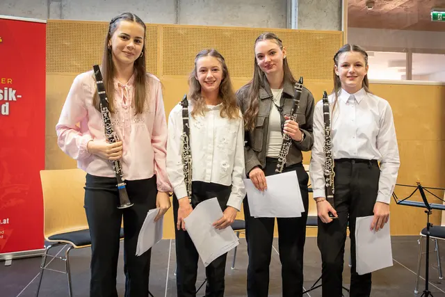 Musik in kleinen Gruppen, Klarinettenquartett St. Andrä, Tamsweg 7. März 2026 | Foto: Lukas Korbuly