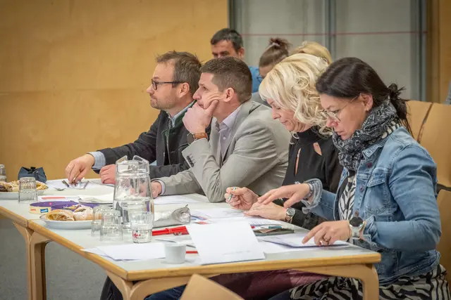 Die Jury bei Musik in Kleinen Gruppen, Tamsweg 2026 | Foto: Lukas Korbuly