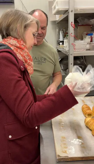Betriebsbesuch Bäckerei Aschauer Pabneukirchen &amp; Neuwahlen Wirtschaftsbund Pabneukirchen.  | Foto: Sozial ADvantage Nikolas Schuhbauer