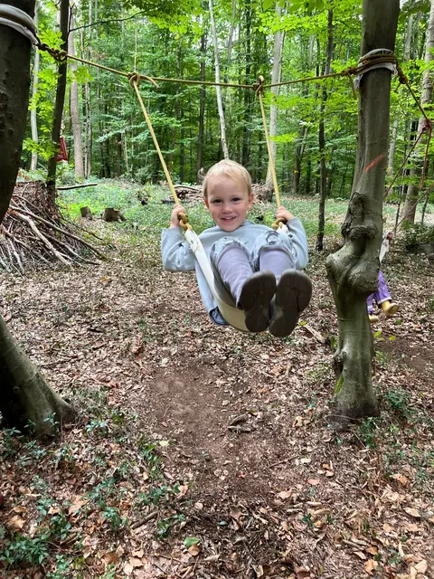 Kinder sollen hier in ihrem eigenen Tempo lernen und wachsen können | Foto: Bianca Schaufler / Waldkindergarten Gablitz