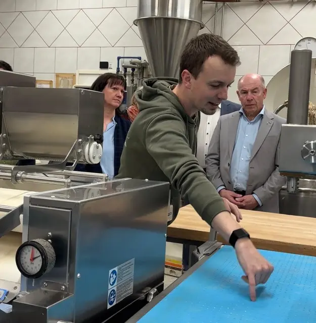 Betriebsbesuch Bäckerei Aschauer Pabneukirchen &amp; Neuwahlen Wirtschaftsbund Pabneukirchen.  | Foto: Sozial ADvantage Nikolas Schuhbauer