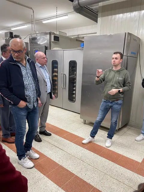 Betriebsbesuch Bäckerei Aschauer Pabneukirchen &amp; Neuwahlen Wirtschaftsbund Pabneukirchen.  | Foto: Sozial ADvantage Nikolas Schuhbauer