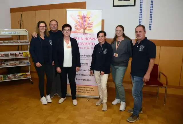 Für die Weiterbildung der Helferinnen und Helfer bekam der Hospizverein 1.000 Euro gespendet. | Foto: BGV Ludweis