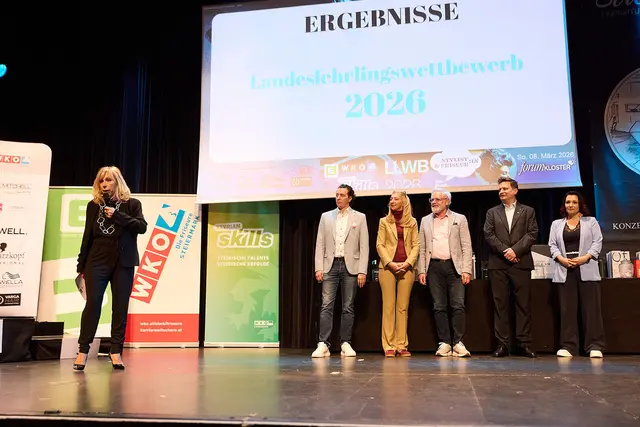 Im forumKLOSTER in Gleisdorf wurden die besten Nachwuchsfriseurinnen und Nachwuchsfriseure im Zuge des Landeslehrlingswettbewerbs geehrt. | Foto: Gerhard Donauer, C&G Pictures