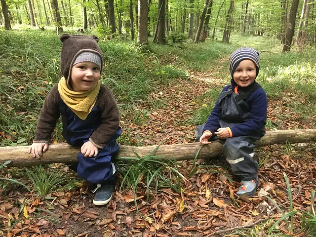 Immer im Wald: die "Draußenkinder" in Gablitz | Foto: Bianca Schaufler / Waldkindergarten Gablitz