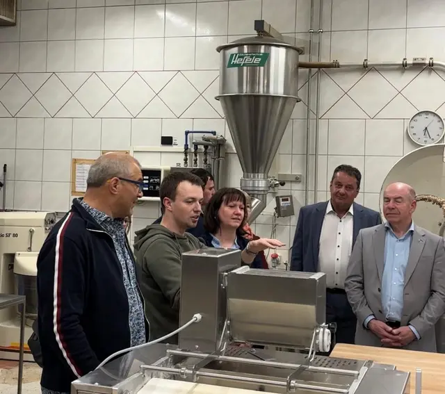 Betriebsbesuch Bäckerei Aschauer Pabneukirchen &amp; Neuwahlen Wirtschaftsbund Pabneukirchen.  | Foto: Sozial ADvantage Nikolas Schuhbauer