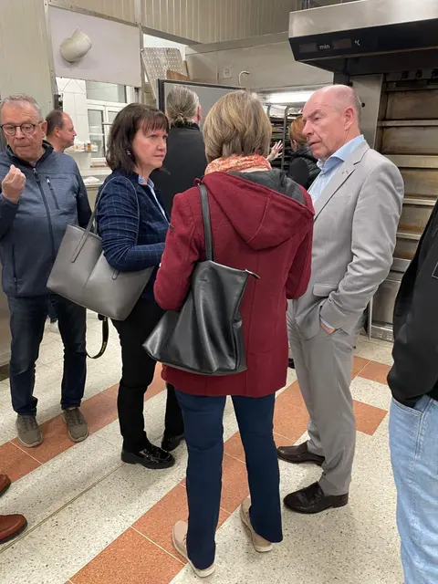 Betriebsbesuch Bäckerei Aschauer Pabneukirchen &amp; Neuwahlen Wirtschaftsbund Pabneukirchen.  | Foto: Sozial ADvantage Nikolas Schuhbauer