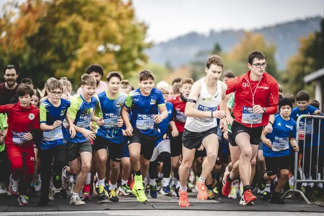 Start des "Fun-Trail" im Rahmen des Blasenstein-Trail 2025. | Foto: Stefan Osbelt Fotografie/Blasenstein Trail