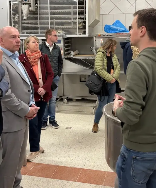 Betriebsbesuch Bäckerei Aschauer Pabneukirchen &amp; Neuwahlen Wirtschaftsbund Pabneukirchen.  | Foto: Sozial ADvantage Nikolas Schuhbauer