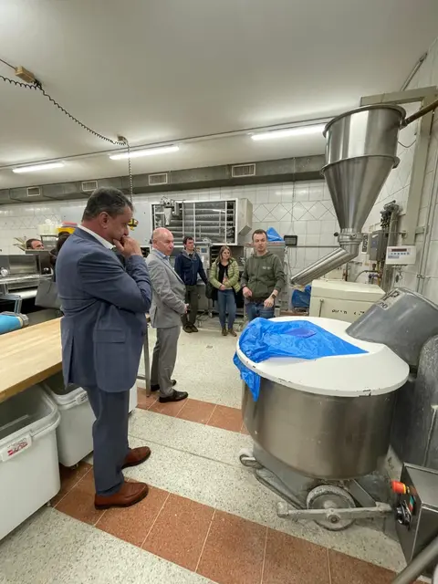 Betriebsbesuch Bäckerei Aschauer Pabneukirchen &amp; Neuwahlen Wirtschaftsbund Pabneukirchen.  | Foto: Sozial ADvantage Nikolas Schuhbauer