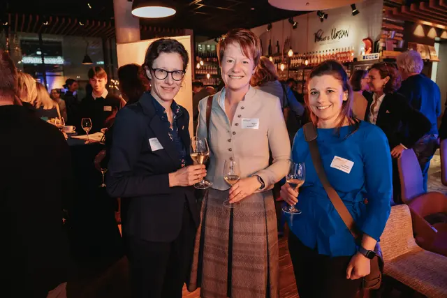 Sonja Altenburger, Christine Lintner, Melanie Steinbacher. Kufsteinerland Wirtschaftsgespräche des TVB Kufsteinerland. | Foto: (C) TVB Kufsteinerland Thorben Jureczko