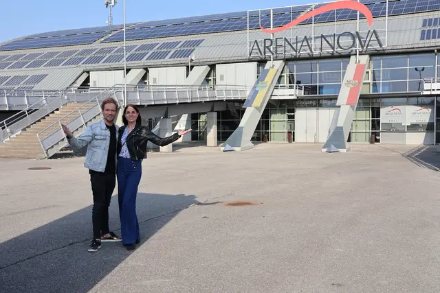 Dabei haben Thommy und Amélie auch schon die Arena Nova besucht. | Foto: Schauer
