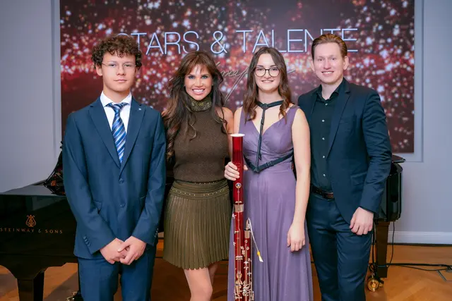 David Kropfreiter, Leona König, Annalena Klem, Bogdan Volkov. | Foto: ORF/Roman Zach-Kiesling