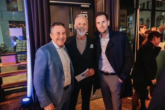 Michael Rieser, Georg Hörhager, Christian Greiderer. Kufsteinerland Wirtschaftsgespräche des TVB Kufsteinerland. | Foto: (C) TVB Kufsteinerland Thorben Jureczko
