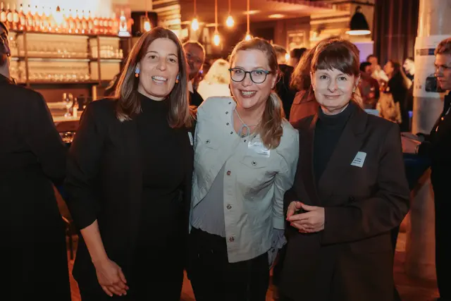 Birgit Berger, Sabine Jahns, Esther Jennings. Kufsteinerland Wirtschaftsgespräche des TVB Kufsteinerland. | Foto: (C) TVB Kufsteinerland Thorben Jureczko