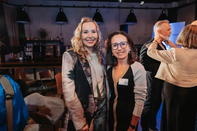 Julia Malischnig, Daniela Bucher. Kufsteinerland Wirtschaftsgespräche des TVB Kufsteinerland. | Foto: (C) TVB Kufsteinerland Thorben Jureczko