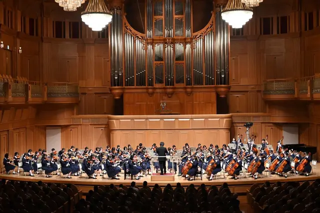 Das Tezukayama Junior und Senior High School String Orchester tritt erstmals in Bärnbach auf. | Foto: Tezukayama