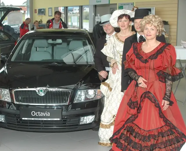 Die Präsentation des Octavia II im Jahr 2005. | Foto: Autohaus Wais