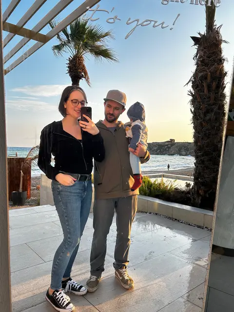 Lisa und Sascha Hehenberger mit Sohn Linus  | Foto: Hehenberger