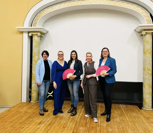 Von links: Evelyn Pototschnig, Susanne Springer, Christina Patterer-Burgstaller, Martina Klementin und Barbara Plunger | Foto: Gesunde Gemeinden oberes Gailtal