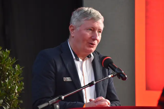 Weltfeuerwehrpräsident Milan Dubravac ist zu Gast in Oberwart. | Foto: MeinBezirk/Michael Strini