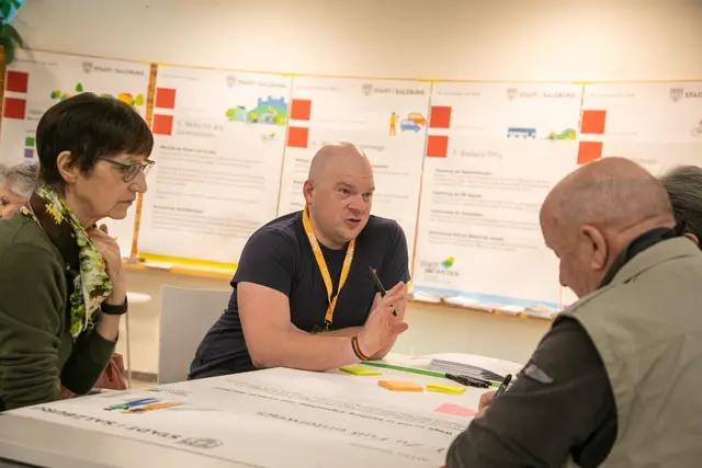  In den vergangenen zwei Wochen fanden vier Ideenworkshops zum Salzburger Mobilitätsplan 2040 in der Stadt Salzburg statt.  | Foto: Stadt Salzburg/Anna Pirato