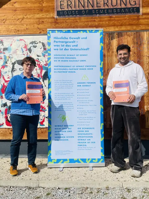 Für die Bewusstseinsregion nehmen sich GF Andrea Wahl und Faramarz Karimi des Themas an. | Foto: Michaela Traxler