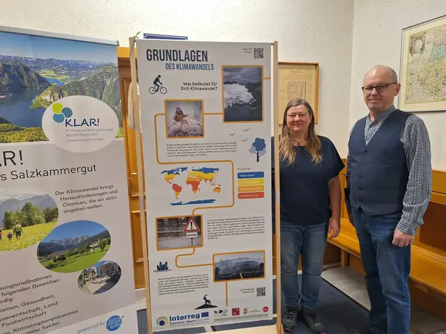 Die Ausstellung zum Klimawandel gastiert im Frühling im Inneren Salzkammergut. | Foto: www.klimaalps.eu