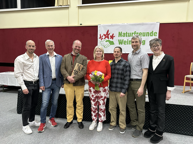 Matthias Steiner, Bürgermeister Michael Strasser, Ludovico Tacoli, Karin Scheele, David Ramler, Christoph Schmidl, Priska Gaupmann | Foto: Jana Zuser
