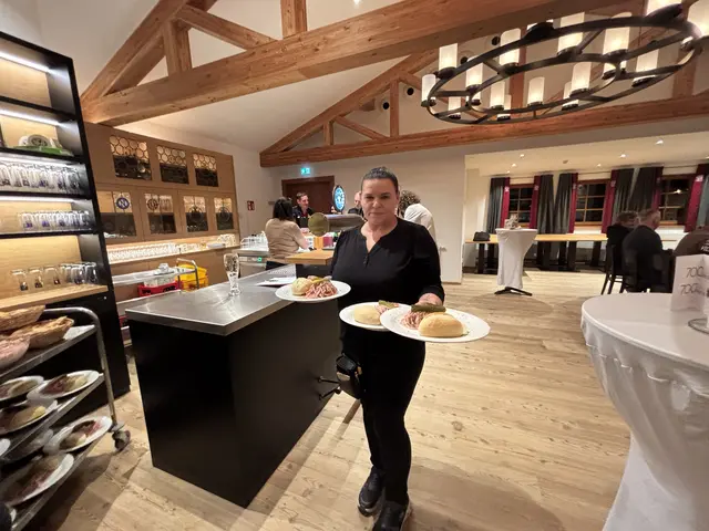 Das Maura-Team sorgte für die perfekte Bewirtung.