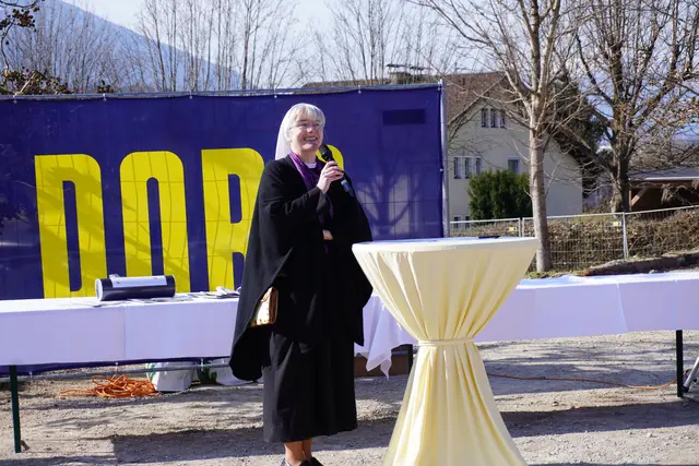 Generaloberin Sr. Barbara Flad: „Der Wohnpark St. Josef soll ein Ort sein, an dem Menschen mit und ohne Behinderung selbstverständlich zusammenleben" | Foto: AMG