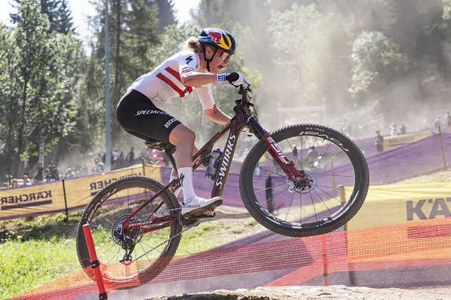 Laura Stigger bestreitet am Samstag in Verona ihr nächstes XCO-Rennen. | Foto: Ernst Lorenzi