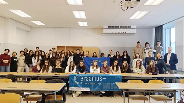 Im Rahmen von Erasmus+ können fand im Borg Bad Radkersburg ein Schüleraustausch mit Altersgenossen aus Italien statt.  | Foto: Niklas Sieger