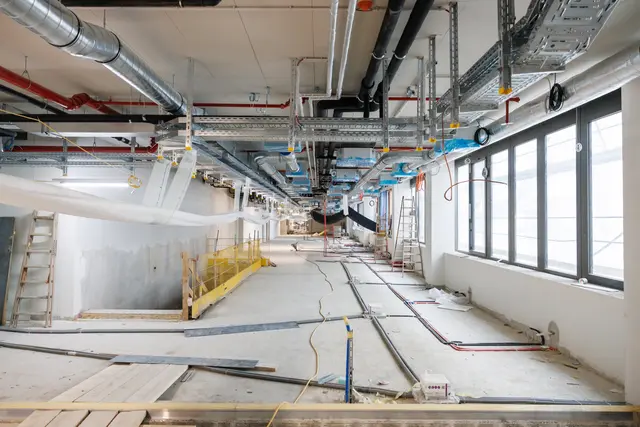 Bei der MedUni wird bereits Indoor gearbeitet.  | Foto: BIG